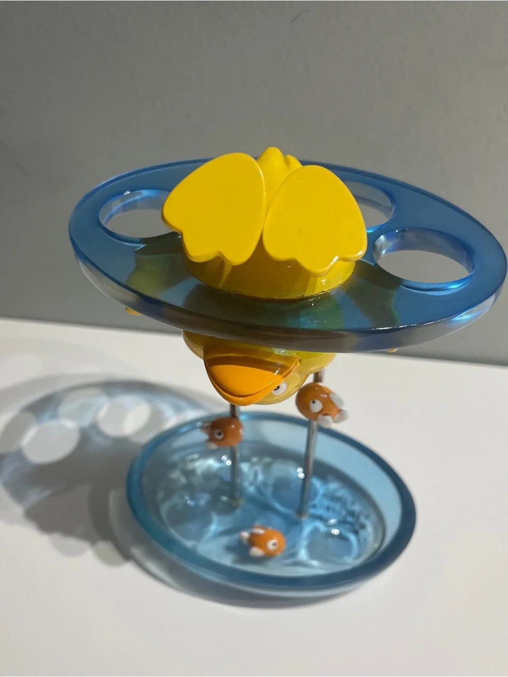 Ducky with fishes Clear Toothbrush Holder Vintage Circo brand Target Retired